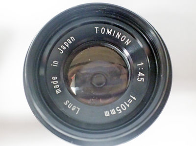 TOMINON 1:4.5 F=105mm LENS | eBay