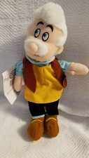 The Disney Store 8" Geppetto Mini Bean Bag Plush from Pinocchio Retired