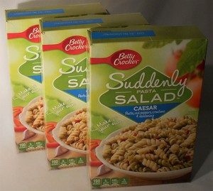 3 Boxes Betty Crocker Suddenly Salad Pasta Caesar Rotini Shells 7 25oz 3 28 21 16000509504 Ebay