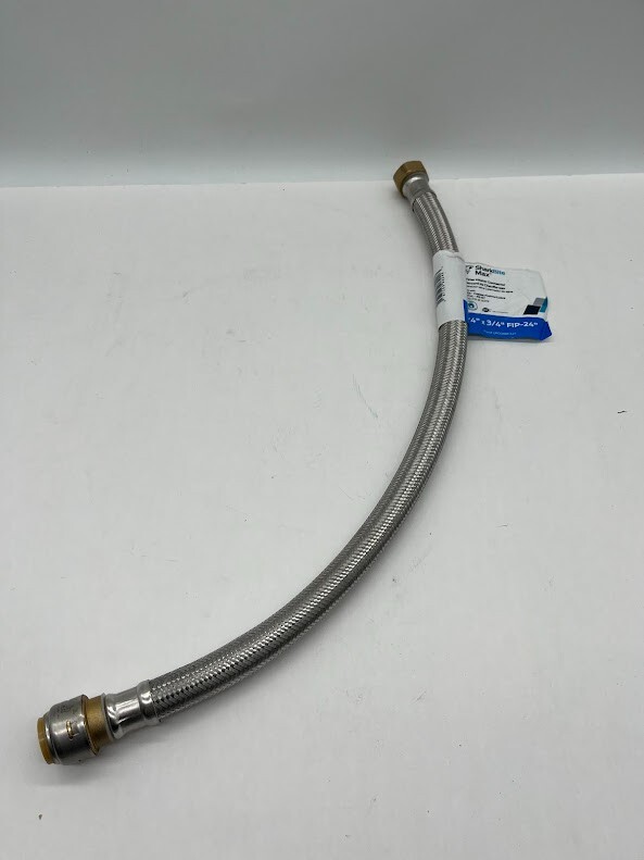 SharkBite Max 3/4 in. Push-to-Connect x 3/4 in. FIP x 24 in. Stainless Connector