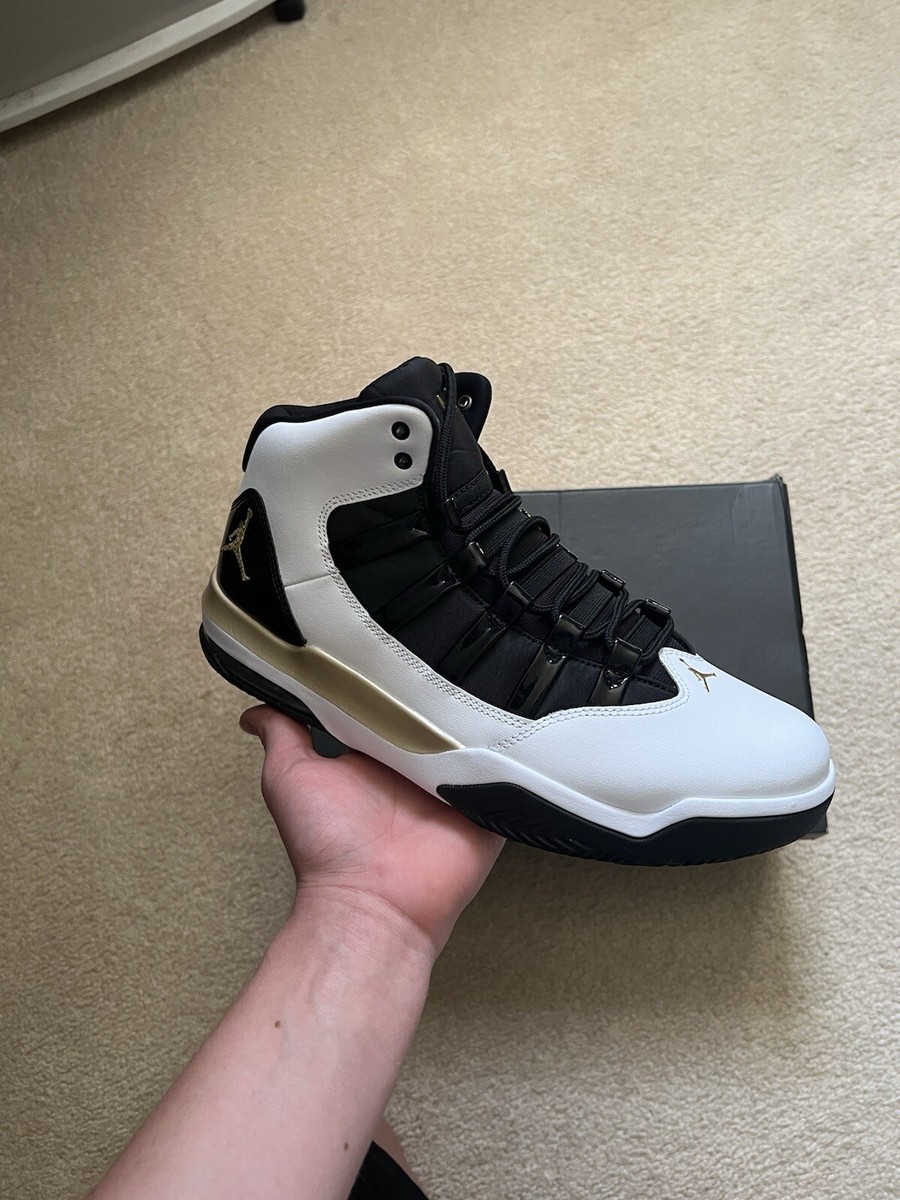 Size 10 - Jordan Max Aura White Black Gold | eBay display picture 1
