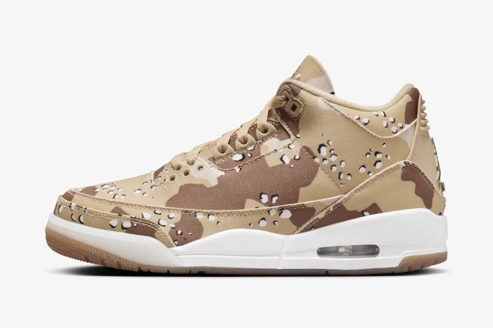 シューズ(男性用) NIKE AIR JORDAN 3 RETRO TEX DESERT CAMO HM4301-200 Nike Air Jordan 3 Retro TEX Desert Camo (Women's) | eBay