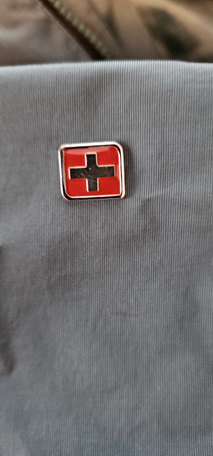 Swiss Tech Green Lined Rain Jacket Mens S