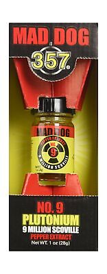 Mad Dog 357 No 9 Plutonium 9 Million Scoville Pepper Extract 1oz Ebay