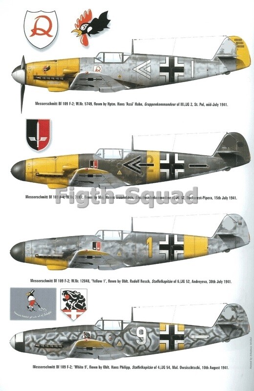 純正「Bf 109」生写真額装 WW2 Picture Photo German Luftwaffe Messerschmitt Bf 109 Variations