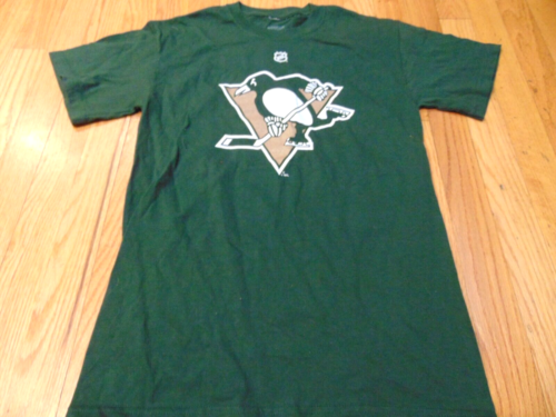 NEW REEBOK NHL PITTSBURGH PENGUINS KRIS LETANG ST. PATRICK'S JERSEY T-SHIRT S - Picture 1 of 3