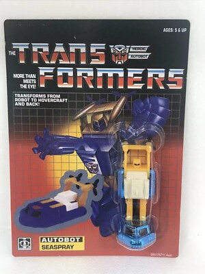 New arrival Transformers G1 minibot autobot Seaspray  Metal color reissue MISB