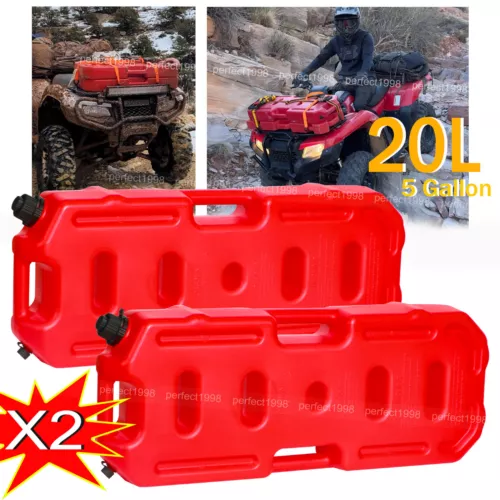 Contenedor de gasolina y combustible tanque de 5 galones de 20 L para ATV RZR Jeep Motor SUV - Imagen 1 de 18