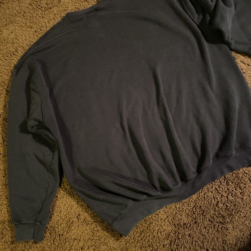 VTG Shell Oil Gasoline Sweatshirt Gas Station Mens XXL 2XL Embroidered Black EUC - Picture 9 of 11