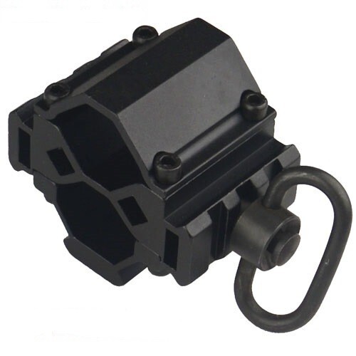 Shotgun Barrel Accessory Mount W/ QD Swivel Fits Mossberg Remington 12