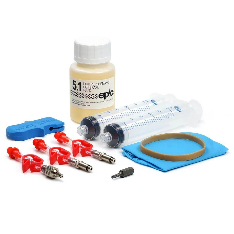 Epic SRAM Bleed Kit & 100ml DOT 5.1 Fluid | Código, G2, Guia, Nível, eTap HRD - Imagem 2 de 4