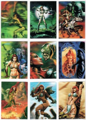 Red Sonja 2012 Dynamite: Complete Lenticular Set (15)