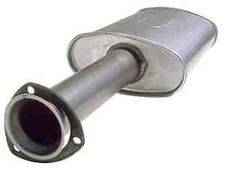 Hedman 25660 3 Bolt Flange Turbo Header Muffler Hedman 25660 3 Bolt Flange Turbo Header Muffler