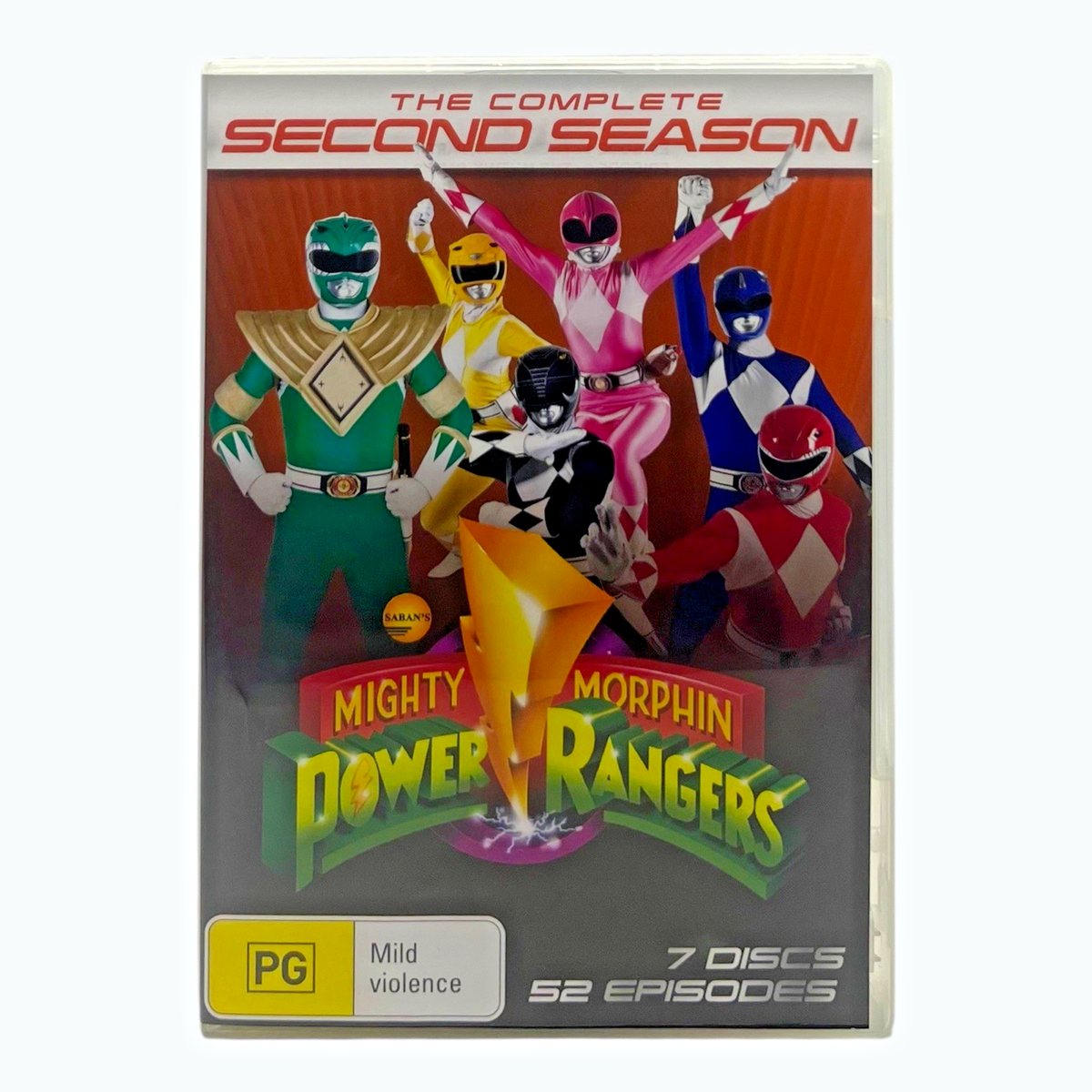 Mighty Morphin Power Rangers: Season 2 DVD - Region 4, PAL *2