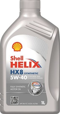 For Shell Helix HX8 5W40 1L Engine Oil 5W40 1L Helix Synthetic 550070335 Engine