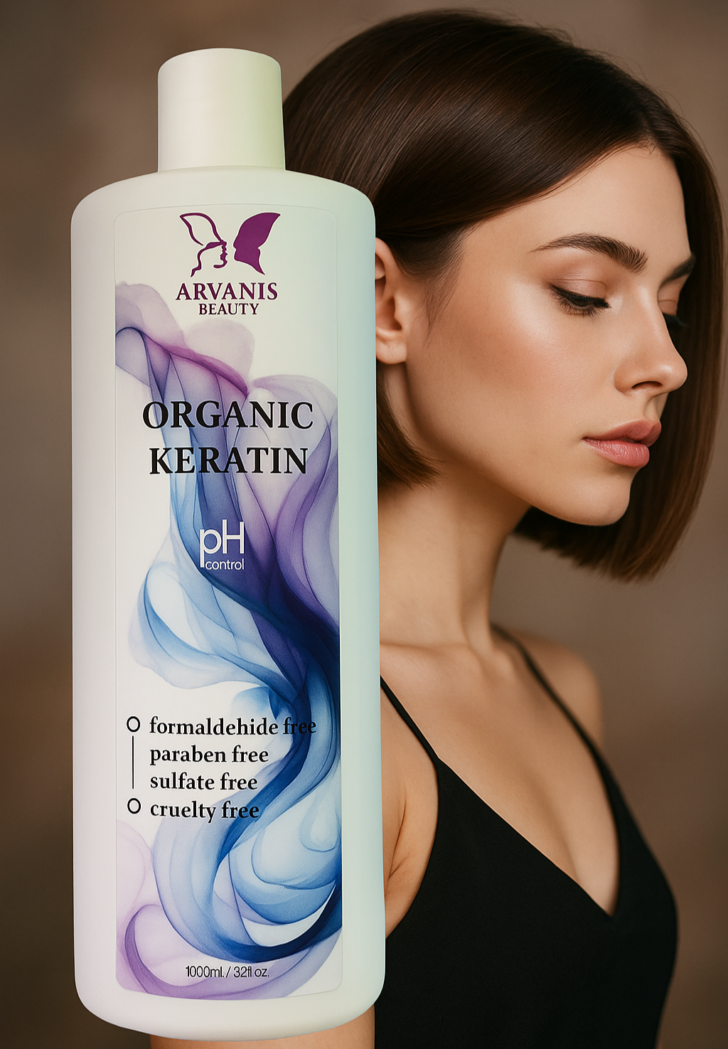 Keratin Hair Treatment Gloss Mask Brazilian Blowout 32 oz-image