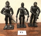 GI Joe ARAH Custom Black Ops Figure Set with Snake Eyes and HISS Sniper