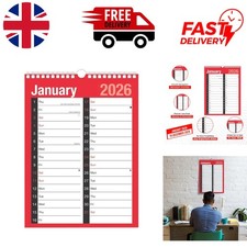 Multi-Functional 2026 A4 -to-View Calendar - Perfect for Home & Office