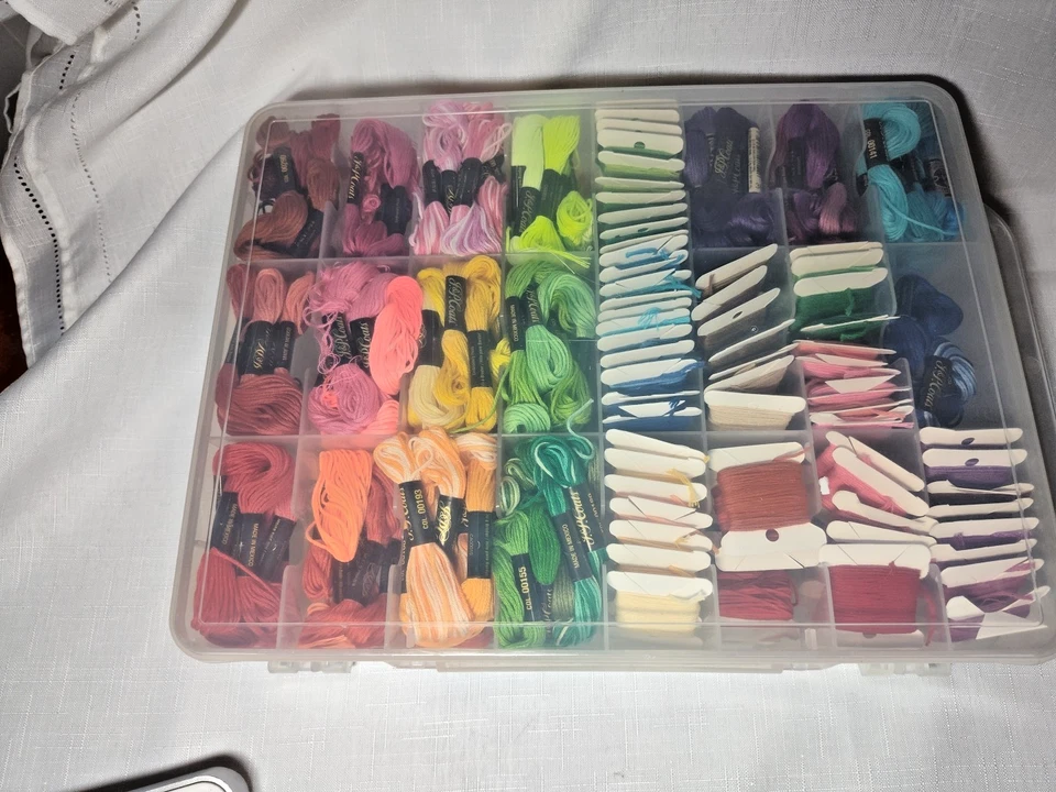 Big Lot Skeins Iris J&P Coats Cotton Embroidery Thread Floss NOS - Image 2 of 4