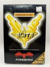 Elite (Commodore 64/128K) - Firebird Gold Edition - Complete Big Box