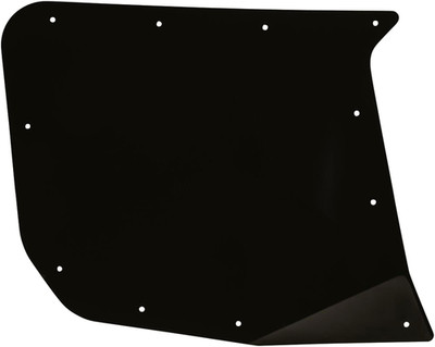 Dragon Fire Racing Black Rear Driver Door Skins 522301
