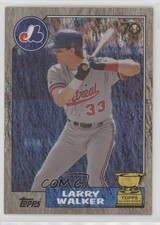 2021 All-Star Rookie Cup Base Image Holofractor 27/99 Larry Walker #3 HOF 0e4z