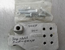 Advance Adapters 716638 Jeep Clutch Control Mounting Bracket W Chevy V8 Engine