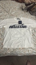 HELLSTAR Mens Size S Cotton Jersey Crew Neck ...