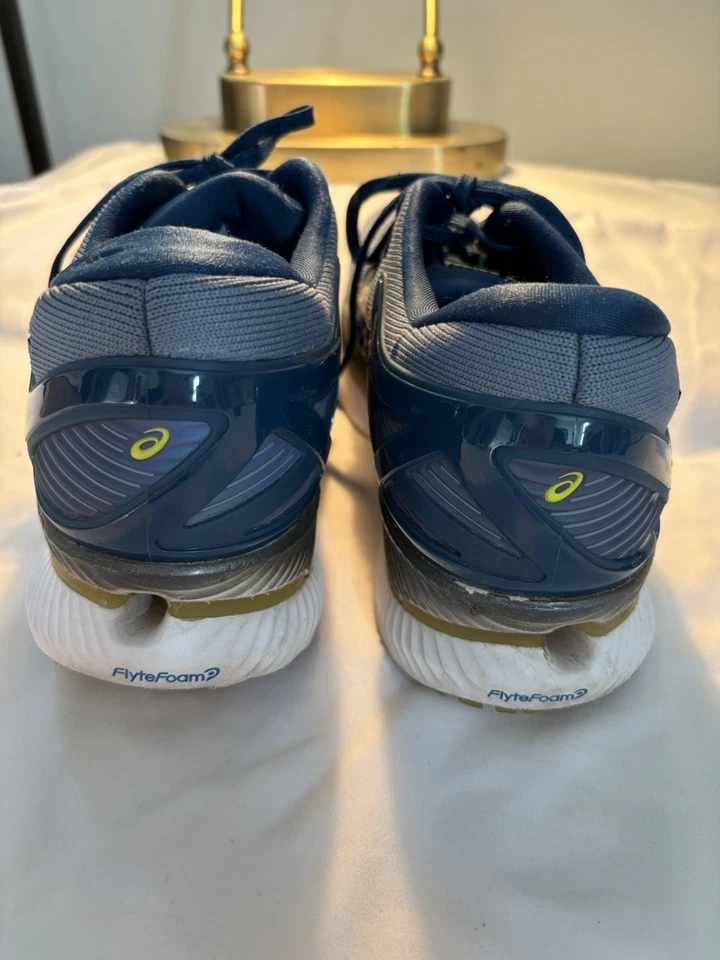 ASICS Men's MetaRide Size 9 Running Shoes Sneakers With FlyteFoam - Image 3 of 4