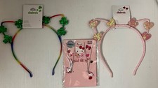 Hello Kitty St. Patty s valentine Day Jewelry And Hair Band-Claire s Exclusive-