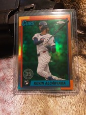 2025 Topps Chrome - 1990 Topps Kevin Alcantara #90CB-14 (RC) Green 43/99
