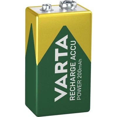 [56722101401] VARTA Pile rechargeable NiMH 9v 200 mAh - Photo 1/4