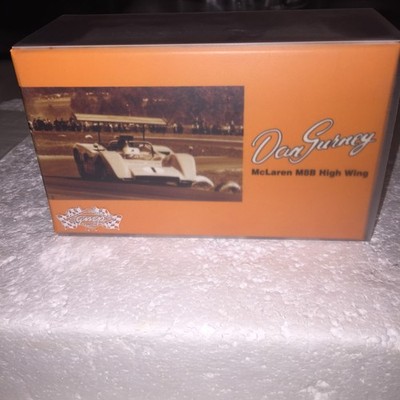 GMP 1:43 1969 McLaren M8B DAN GURNEY #1 High Wing Brand new in MINT BOX / SLEEVE