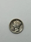 1917 Mercury Dime VG+