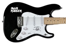 Steve Harris Signed Autograph Electric Guitar IRON MAIDEN Bassist Beckett COA