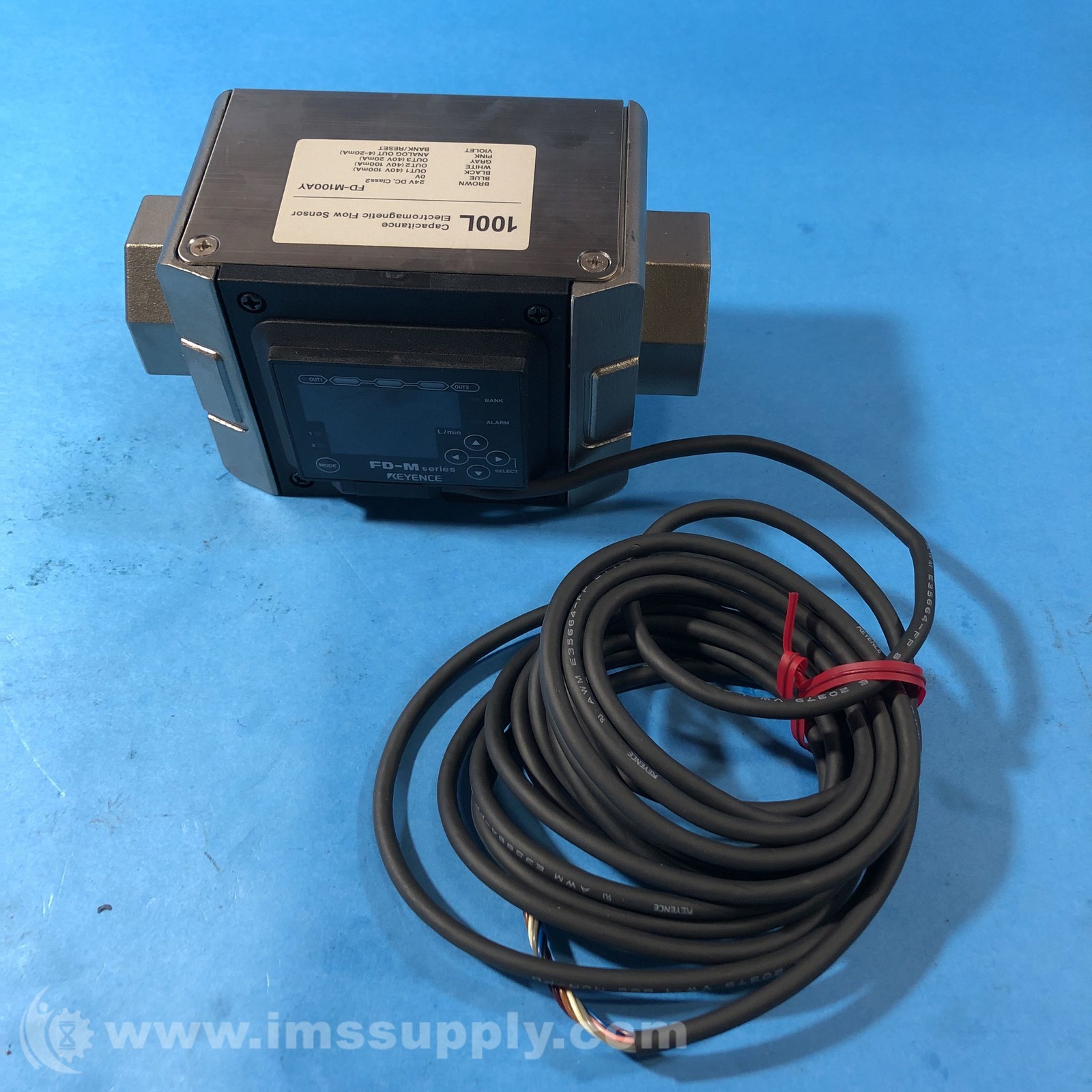Keyence FD-M100AY Capacitance Flow Sensor FNIP
