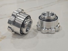 Keith Black 572 426 Hemi Valve Cover Cap Silver Anodized With O Rings