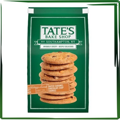 Tate's Bake Shop Salted Caramel Chocolate Chip Cookies, 6.5 oz - Free Shipping