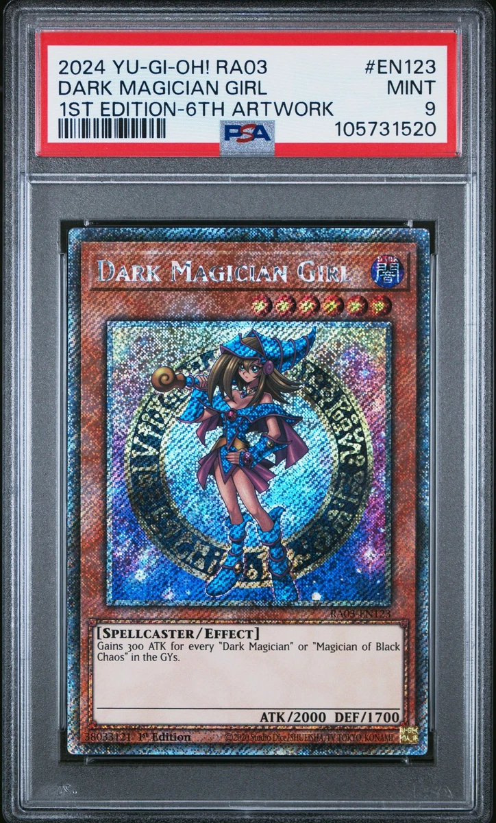 Dark Magician Girl Yu-Gi-Oh! TCG Professional Sports Authenticator