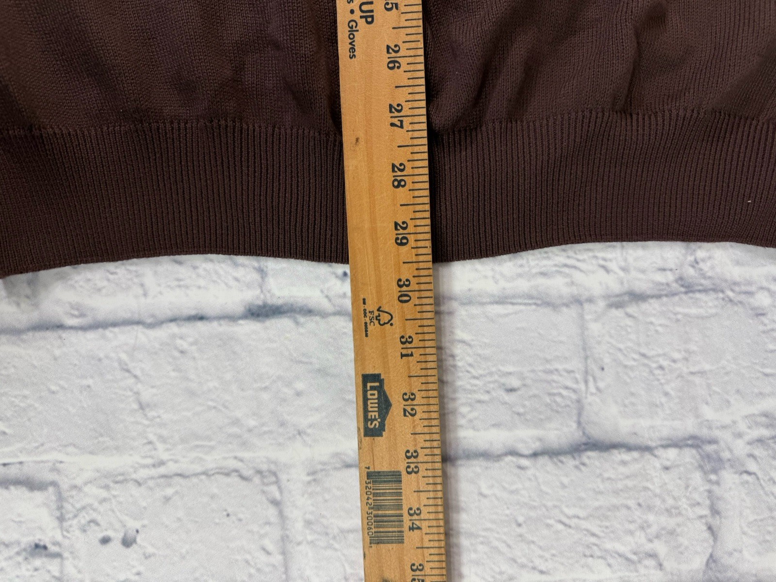 VTG Lacoste V-neck acrylic and wool knit sweater size 7 ( men's size XXL ) thumbnail 6