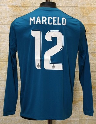 MARCELO ユニフォーム 12番 【XLサイズ】 Real Madrid 2017-18 UEFA CL third jersey shirt Marcelo #12 | eBay