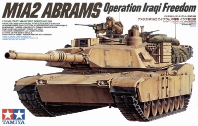 Tamiya 35269 M1A2 Abrams Main Battle Tank with 120 mm Gun 1/35 Scale Model Kit