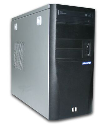 BlueChip SG400-J AMD Athlon 64 X2 2,5GHz 4GB 180GB SSD Win 7 Pro Midi-Tower