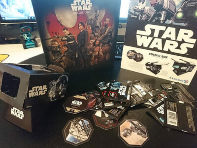 E.LECLERC 2016 - STAR WARS COSMIC SHELL ROGUE ONE TOKEN - ORDNER + SET KOMPLETT