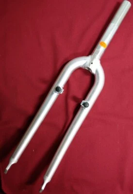 Shogun Fat Alloy MTB Horquilla Aluminio, 1 1/8" Vástago Roscado, 190mm, Aluminio Crudo, NOS