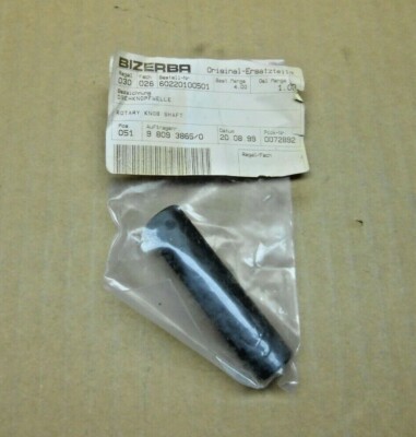 1 NIB BIZERBA 60220100501 ROTARY KNOB SHAFT 