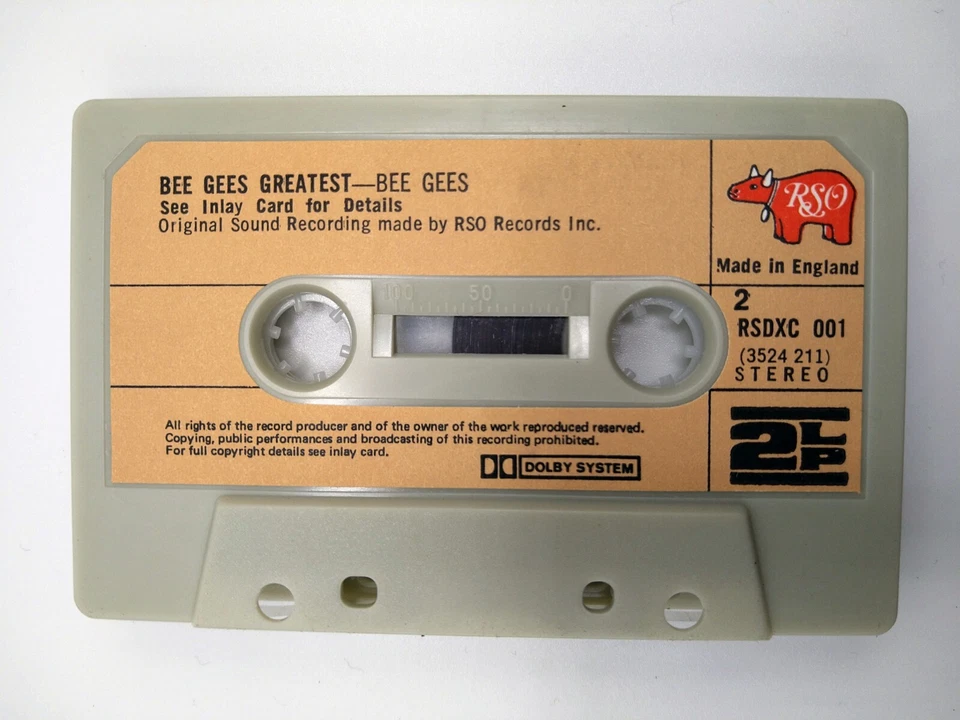 Bee Gees - Greatest - Tape Cassette Album, Very Best Of - Excellent Condition - Image 4 of 4