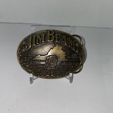 Vintage 1993 Jim Beam Belt Buckle Limited Edition
