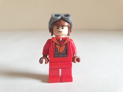 LEGO  Star Wars  0340 Naboo Fighter Pilot Red Jumpsuit -  Minifigur aus Set 7877