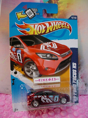 2012 Hot Wheels SUPER TREASURE Hunt '09 FORD FOCUS✰redline real